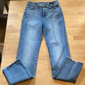 DL1961 Mara Ankle high rise instasculpt straight jeans size 28